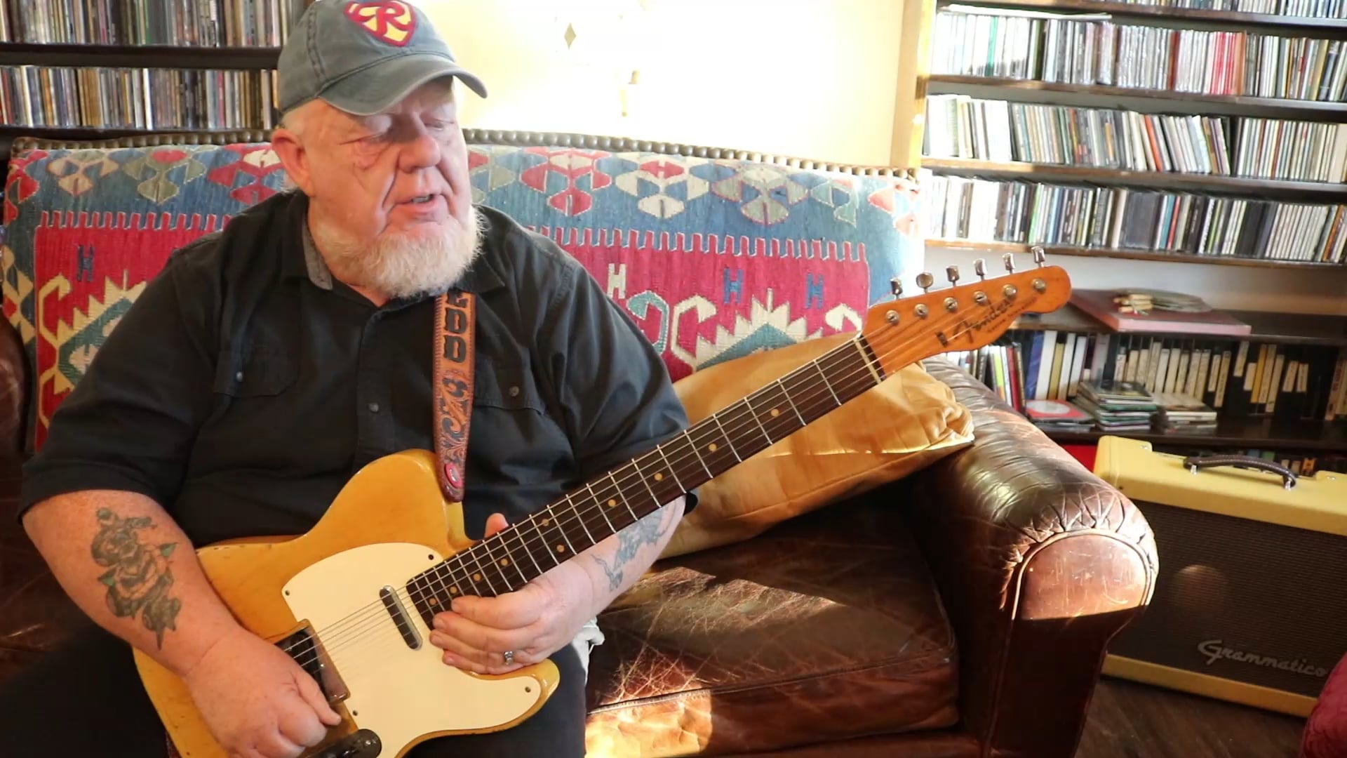 Redd Volkaert   Open String Banjo Lick in A