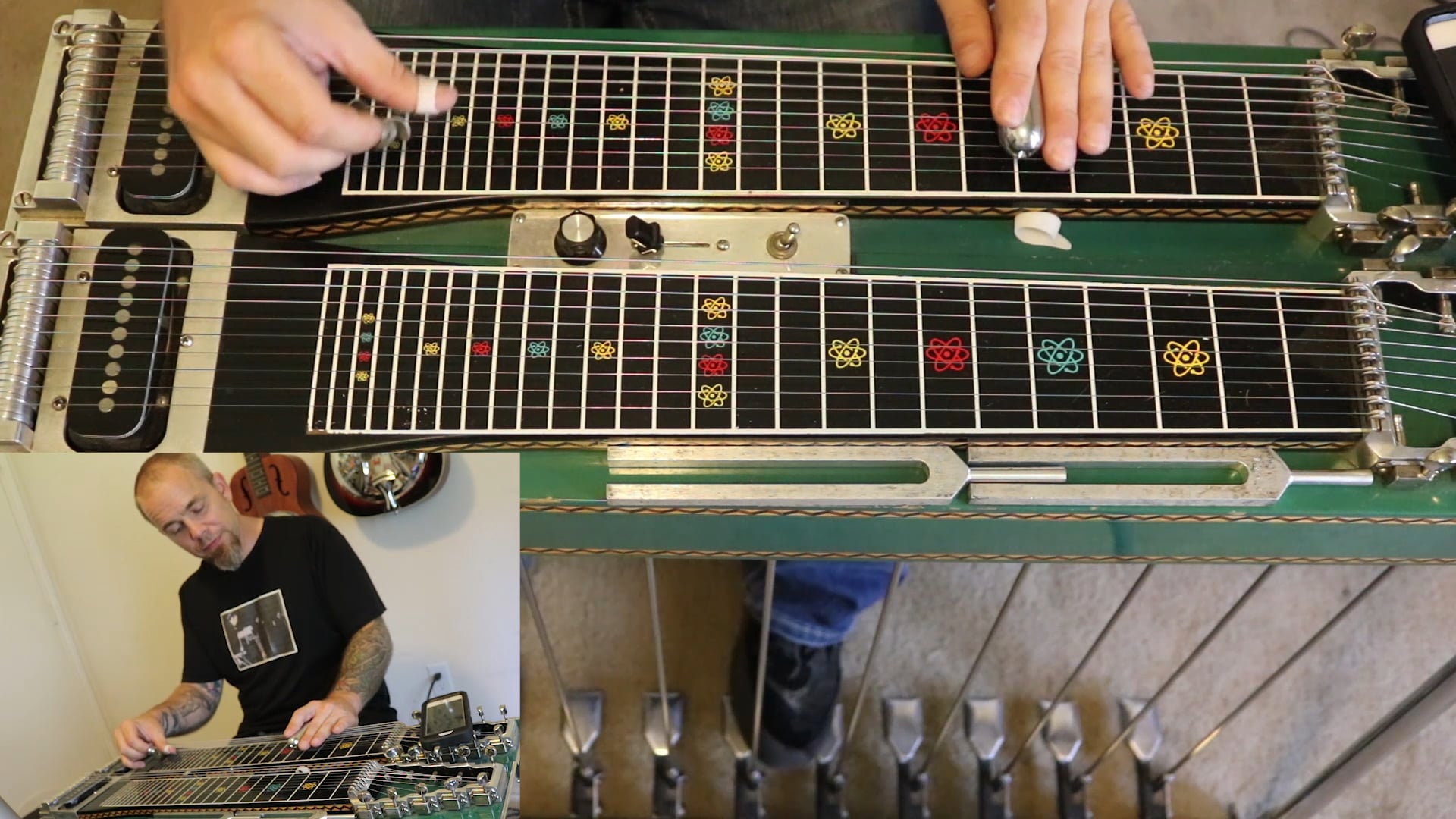 Nathan Flemming  C6 Basic 2-5-1 String Groups and Pedal Usage
