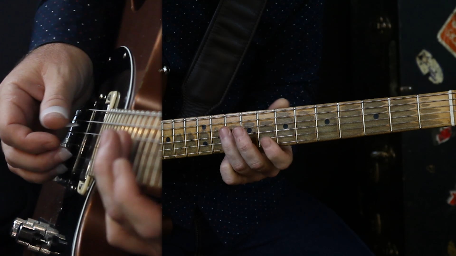 James Lick #15 Another Outside Raised 9th  Double Stop Lick 