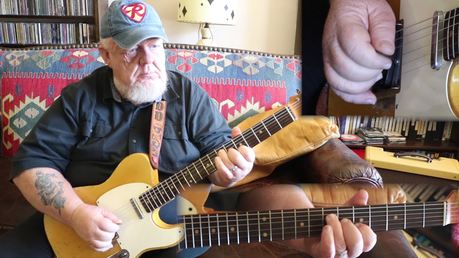 Redd Volkaert    Getting Jazzy on Country Shuffle as the only lead guy in the band 