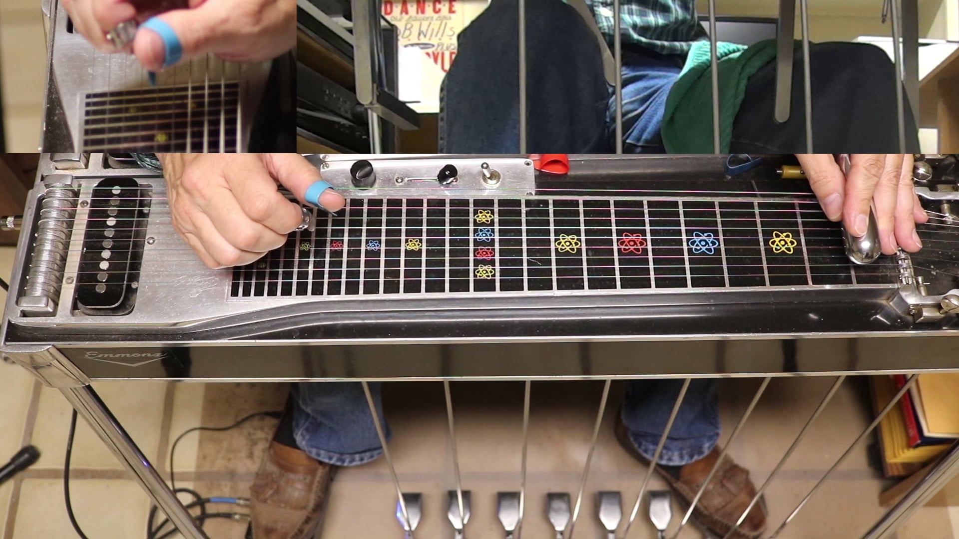 Jim Loessberg  E9  Counterpoint lick  2 