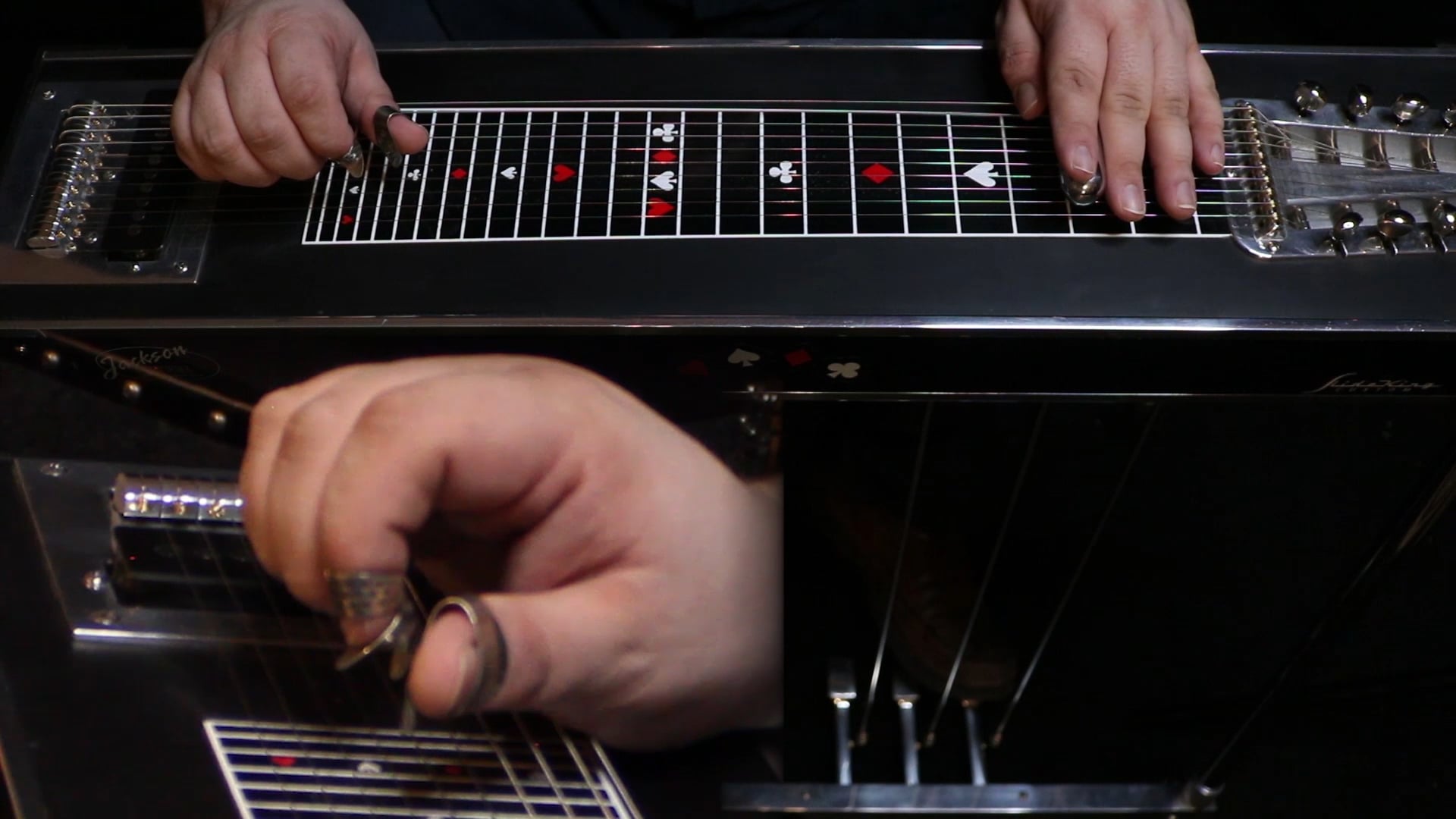 Mike Bourque Beginner Lesson 5  Intro to the A and B pedals G-C-D-G progression