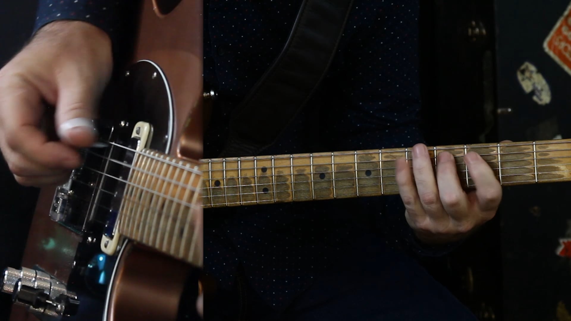 James Lick #16  Super Imposing Concepts  in G (moving between voicings ) 