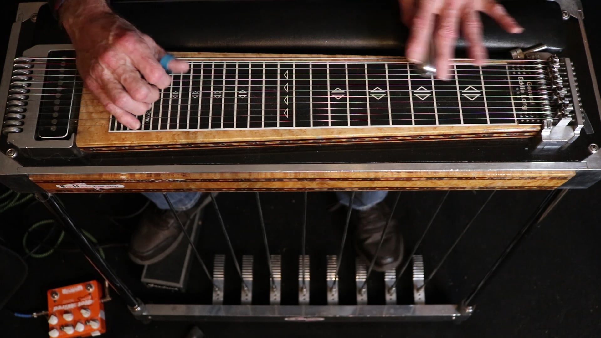 Cowboy Eddie Long   "6ths" on the E9 Tuning