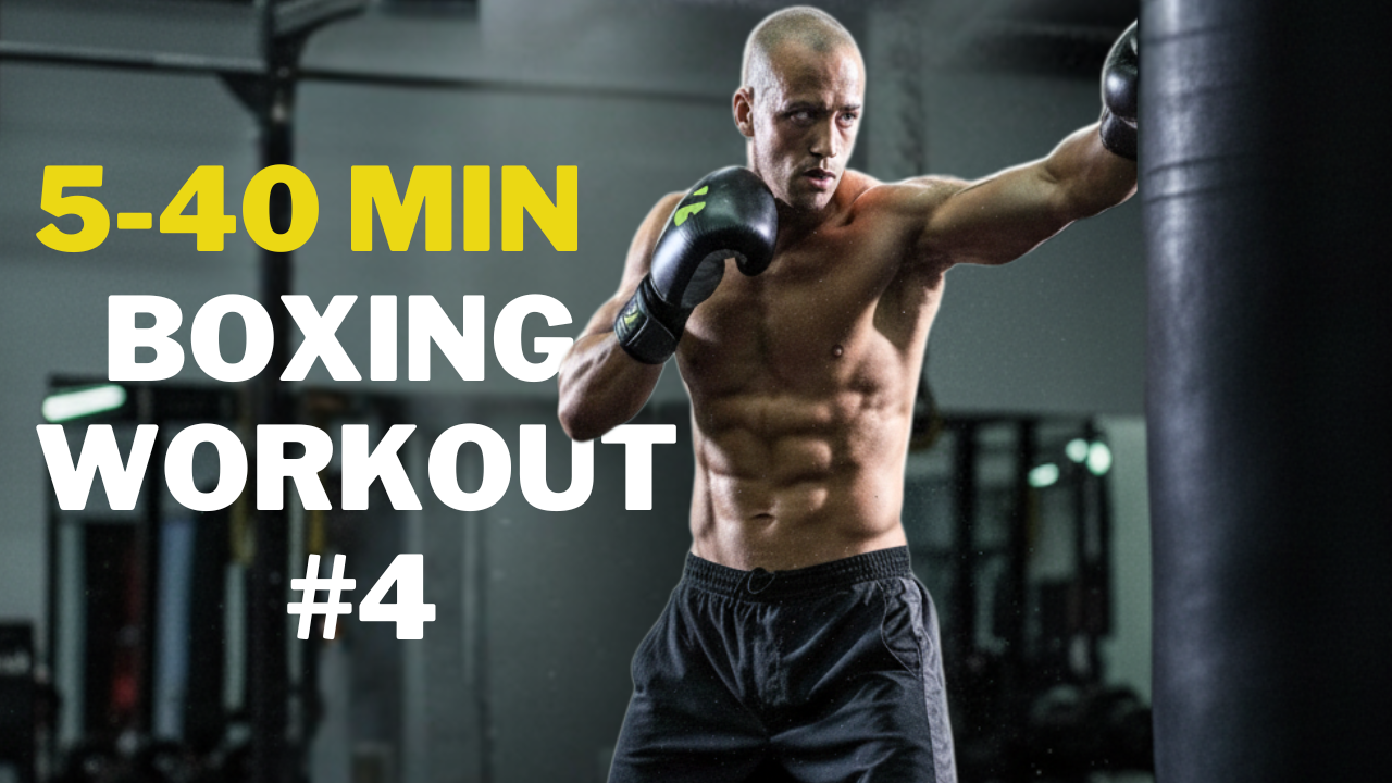 5-40 Minute Heavy Bag Workout 4 of 5