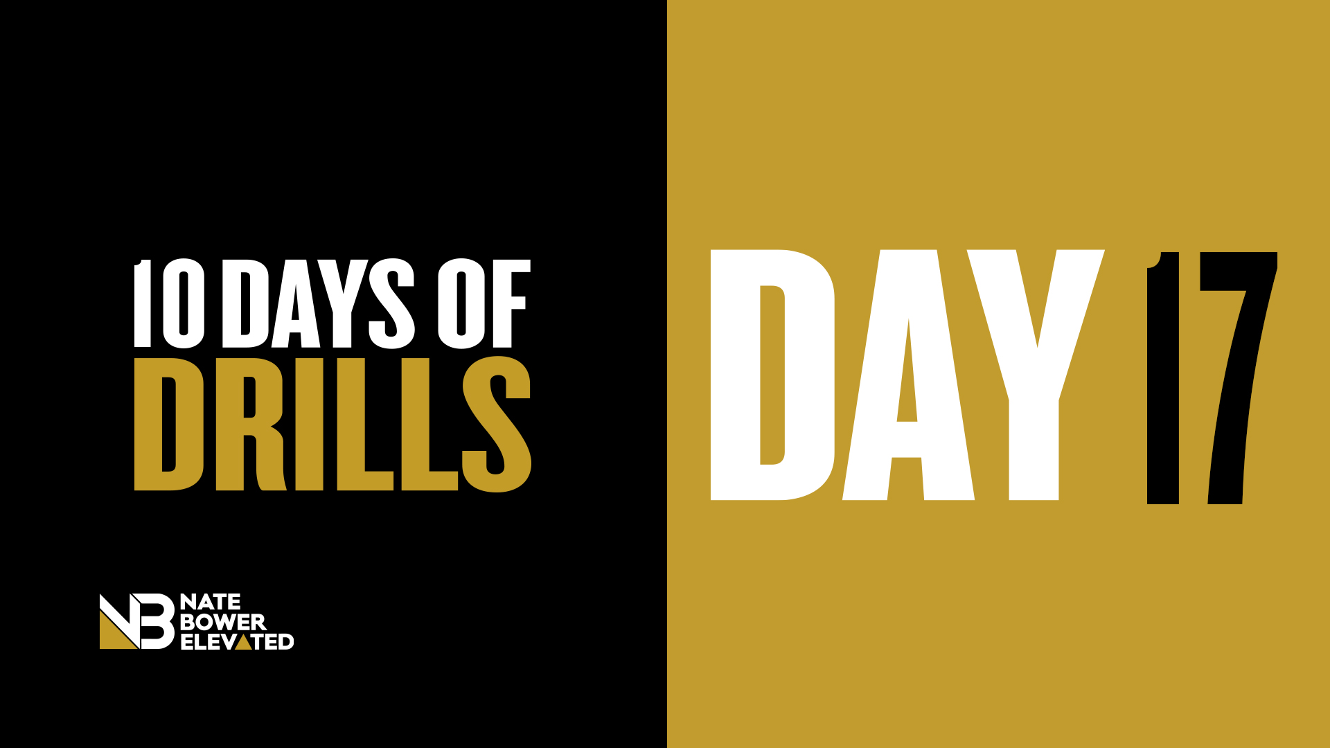 DRILLS-DAY 17