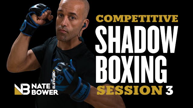 3 Boxing Combos x 3 Rounds = 15 Min of Precision Shadowboxing