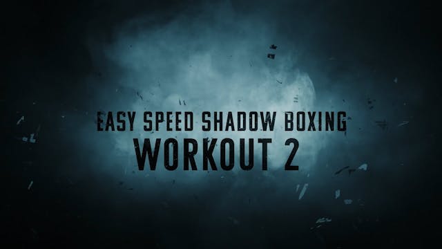 Slower shadow boxing workout | Workou...