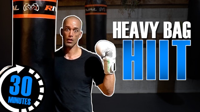 30 Minute Heavy Bag HIIT 