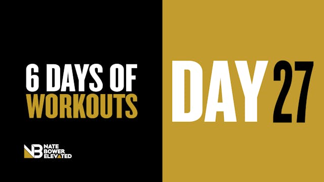 PHASE 3 WORKOUT 5