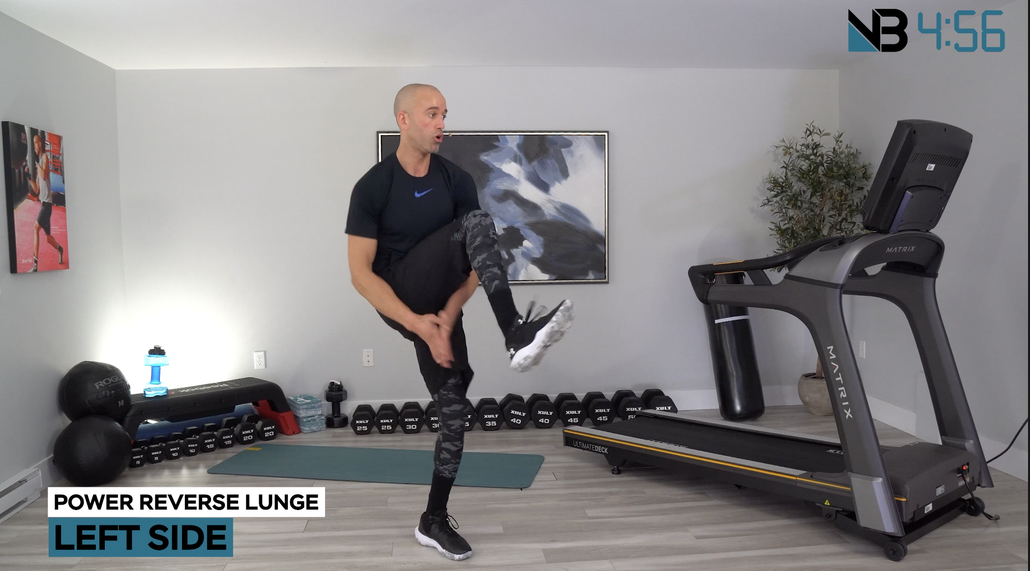 30 Minute Treadmill and Body weight Full Body Circuit Workout