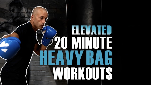 Elevated 20 Minute Heavy Bag Routines