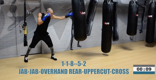 Ultimate 20 Minute Heavy Bag Workout Round 5 
