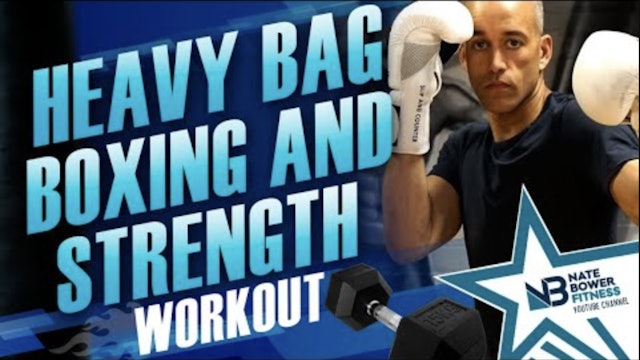 Heavy Bag Boxing and Strength Workout - Elevated