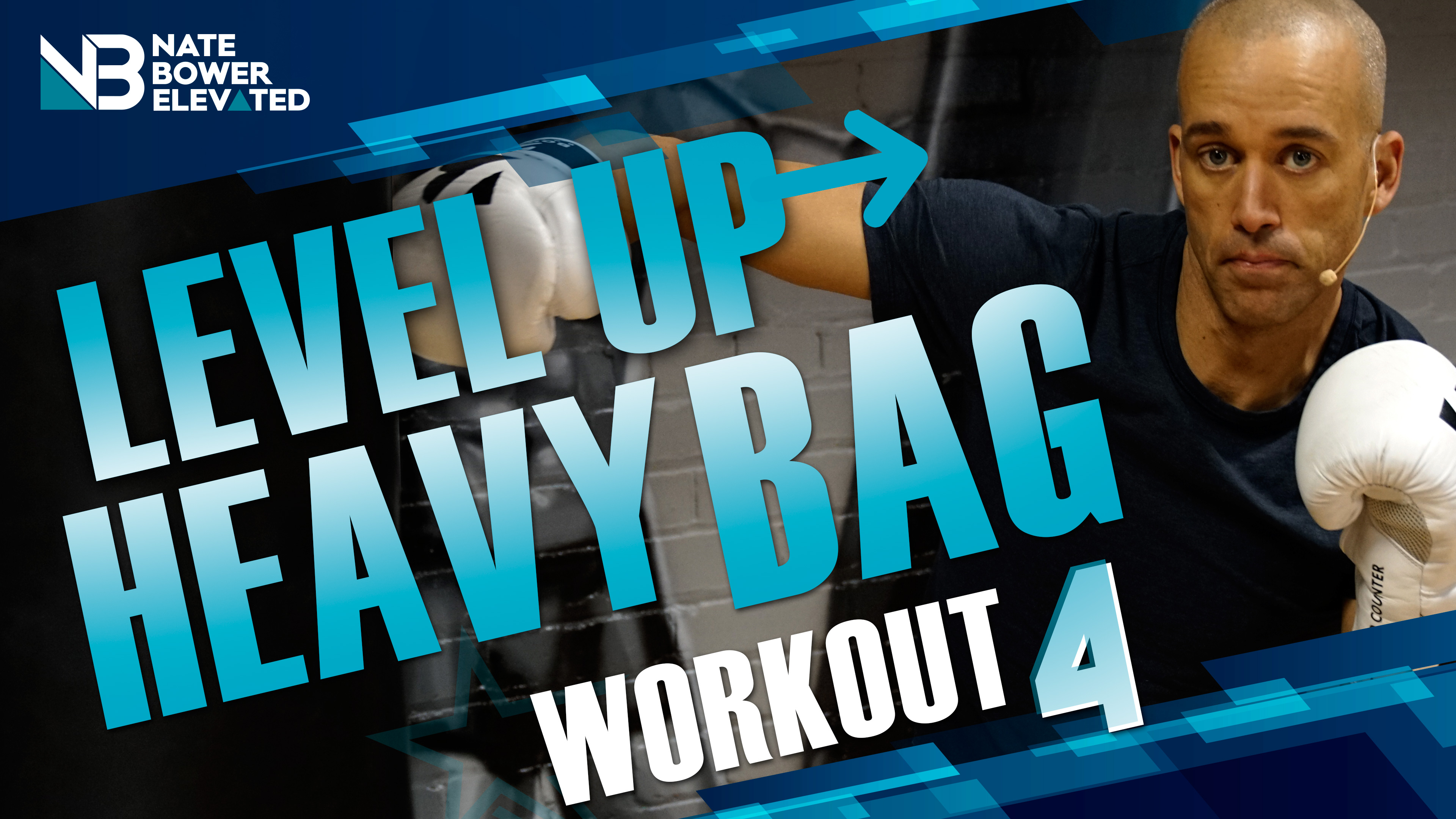 Level Up Heavy Bag Workout 4 - No music 