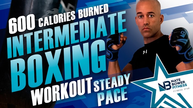 30 MINUTE 300-500 CALORIES BURNED BASIC BOXING WORKOUT -  Ad Free Shadow  Boxing Workouts - Nate Bower Elevated