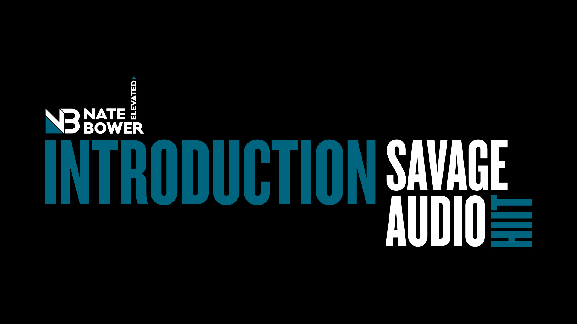 Savage Audio HIIT Promo