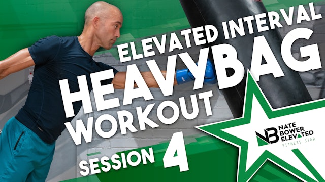 Elevated Interval Heavy Bag Workout 4