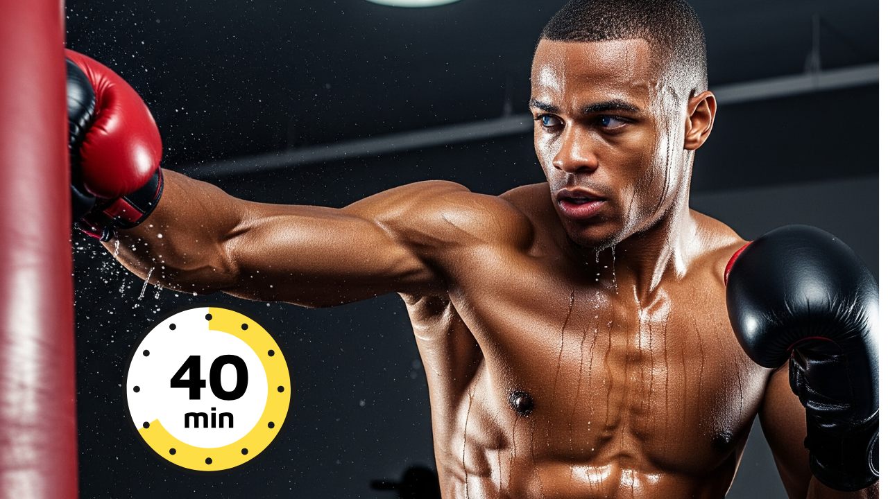 40 Minute Heavy Bag Workouts