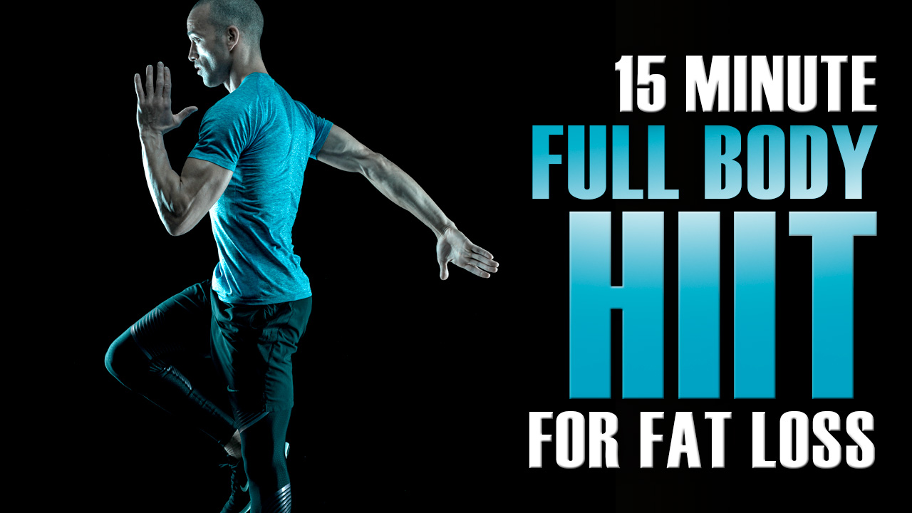 15 Minute HIIT Workout at Home NO Equipment 