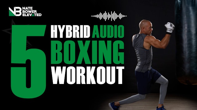 Elevated Hybrid Audio Boxing Workout 5 - No Music 