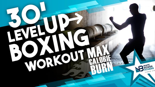 Level Up Shadow Boxing Workout HIIT a...