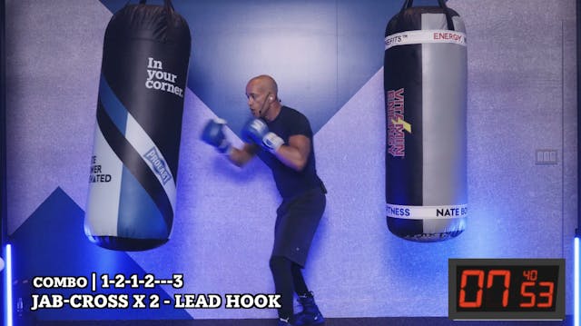 15 Minute Heavy bag Workout