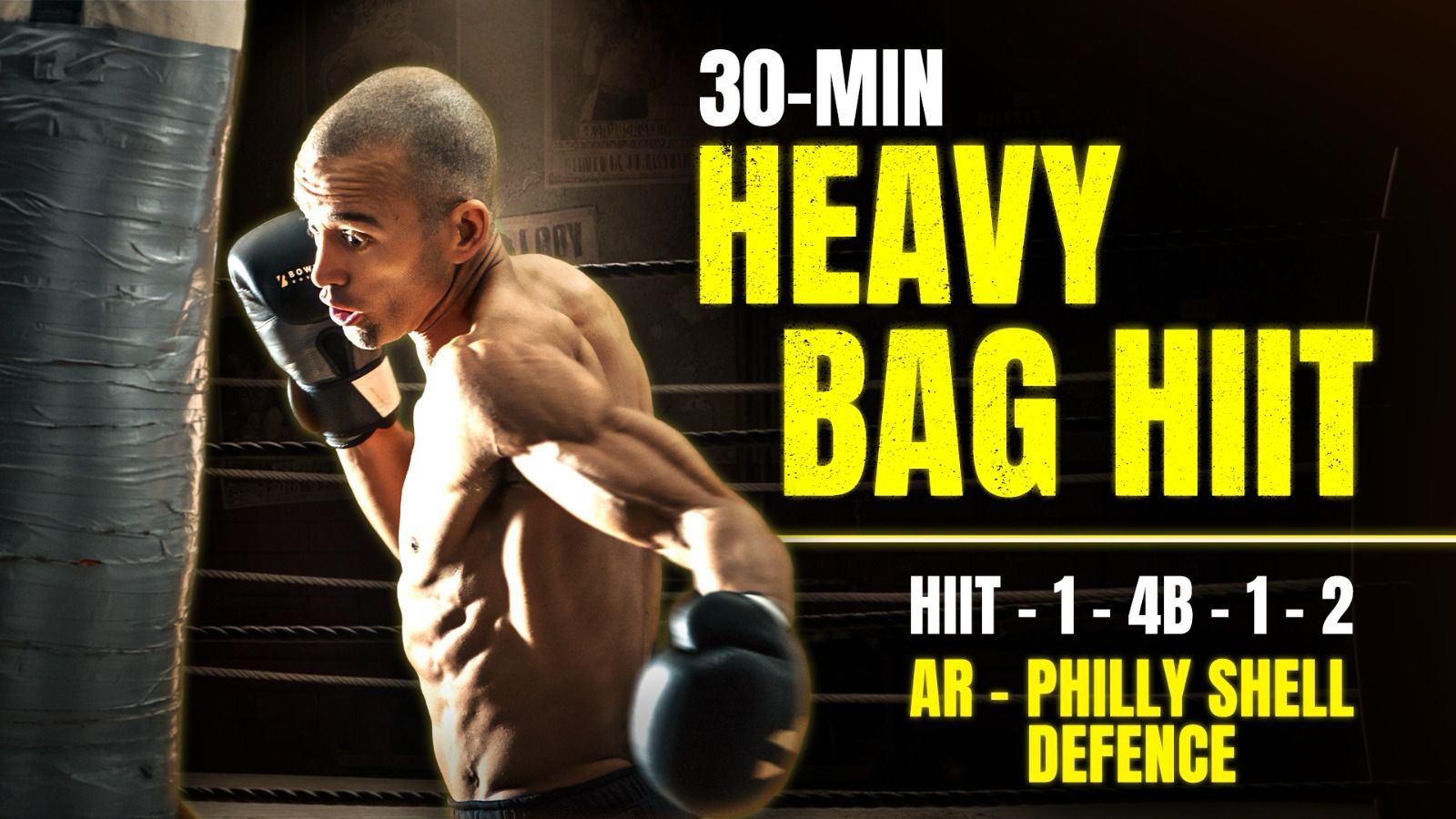 30 Minute Heavy Bag HIIT - Workout 1