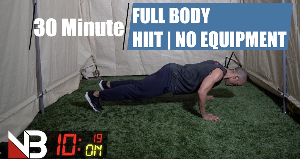YouTube Ad free Full Body HIITT | No equipment