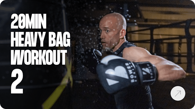 Elevated 20 Minute Heavy Bag Workout 2