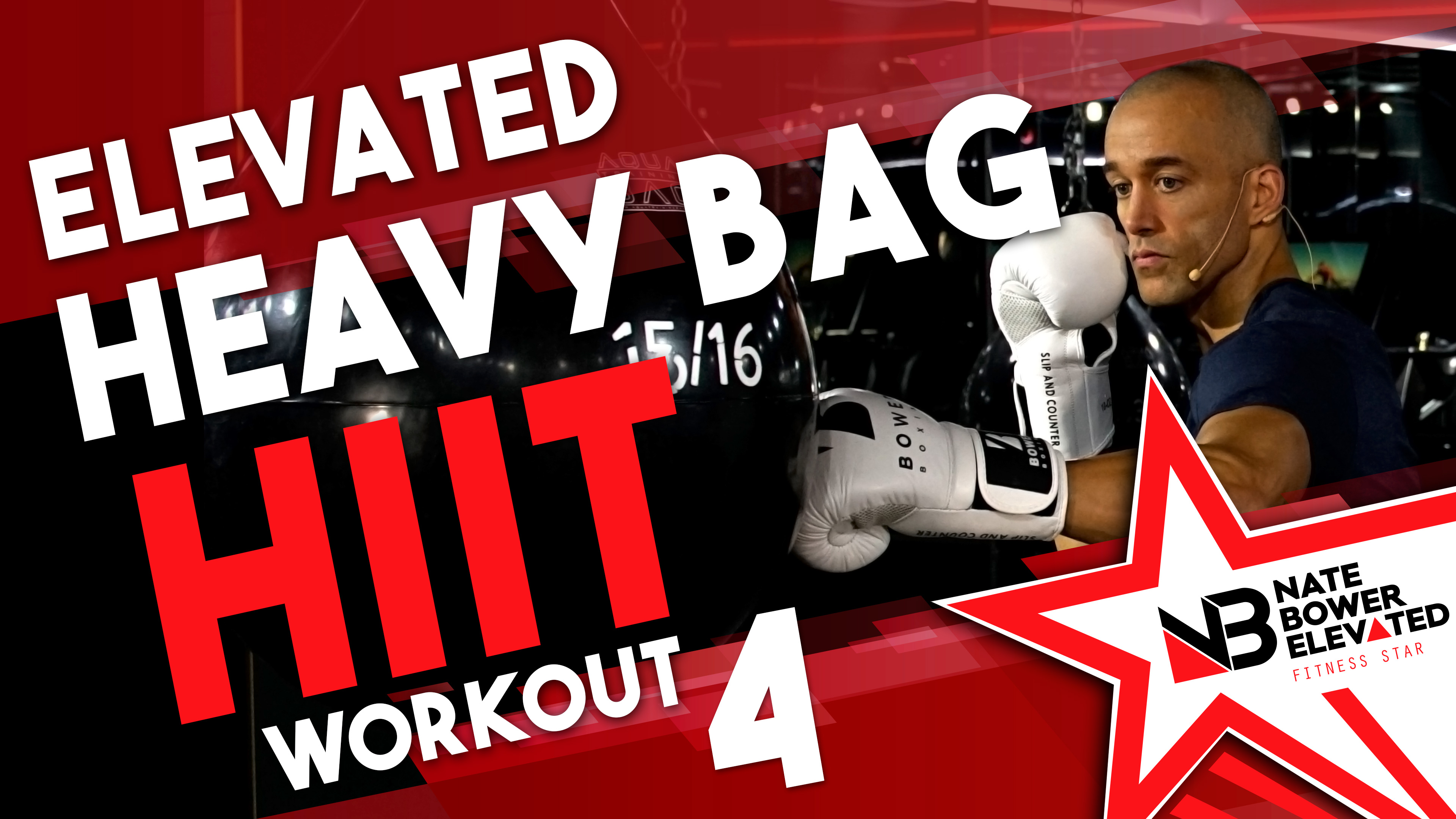 Elevated Heavy Bag HIIT Workout 4