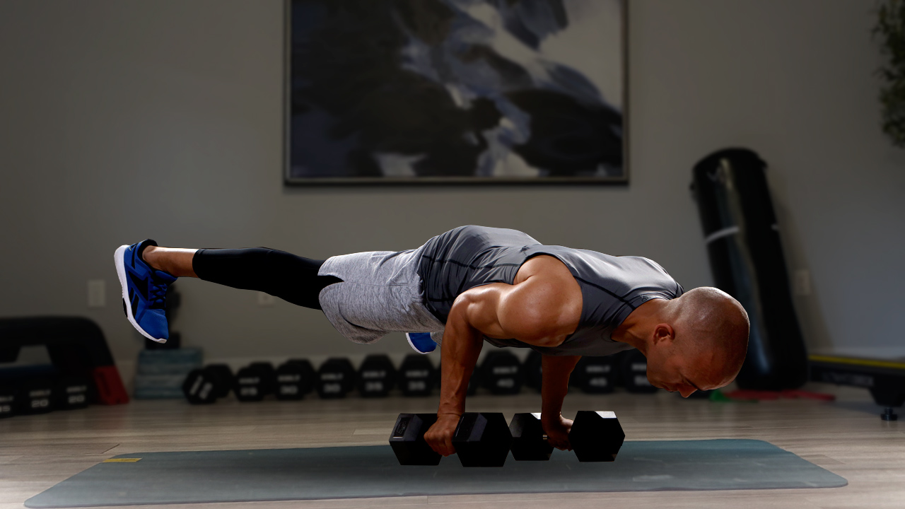 20 Min Full Body Workout with Dumbbells for Advanced 