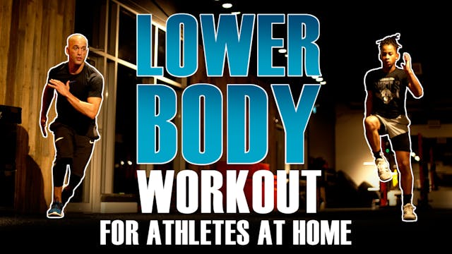 Lower Body Workout for Athletes At Ho...