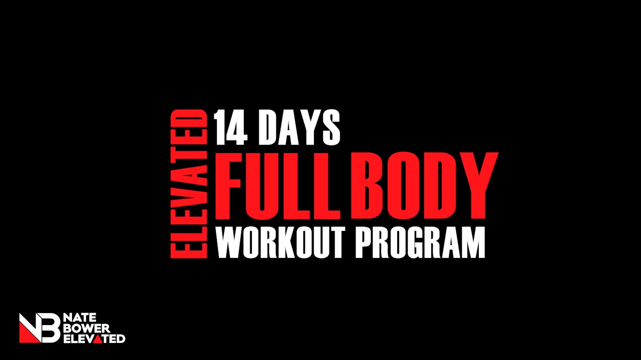 14 Day Full Body Workout Program