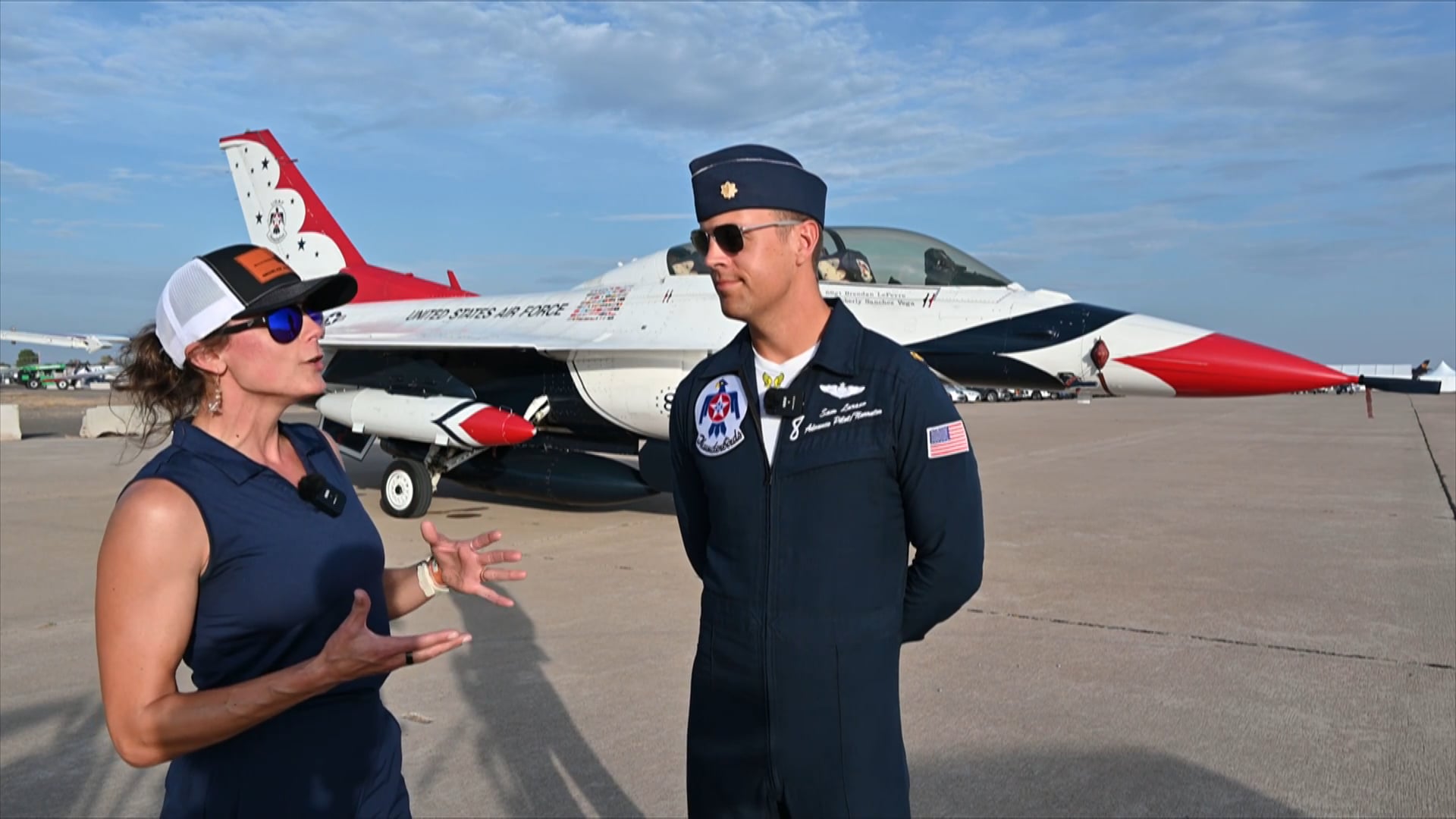 Thunderbirds take a lap in Roswell