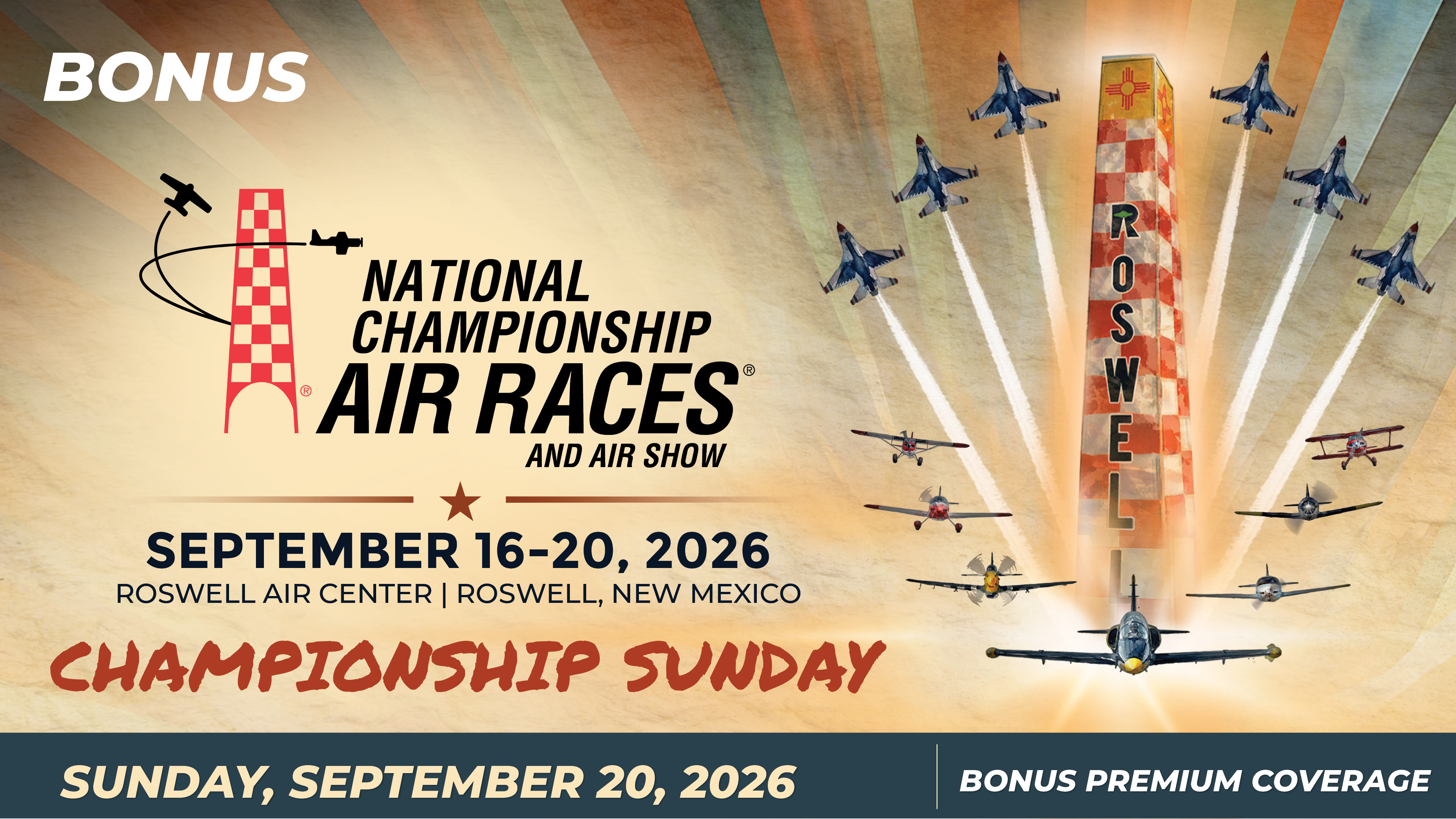 2026 NCAR Bonus Live Coverage - Sunday - 09/20/2026 - Roswell, NM