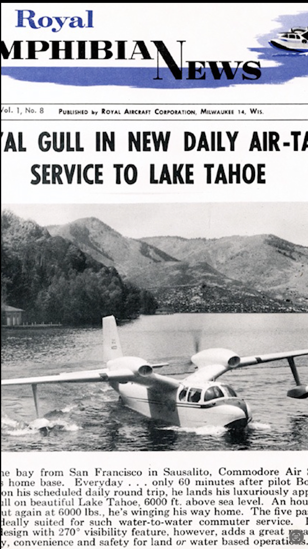 Seaplane is great training for Air Race