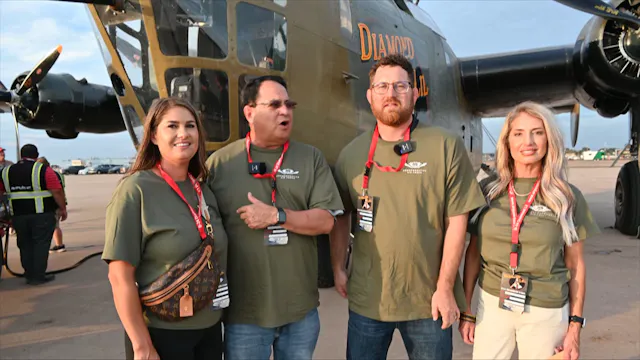 Family experiences B-24 Flight to hon...