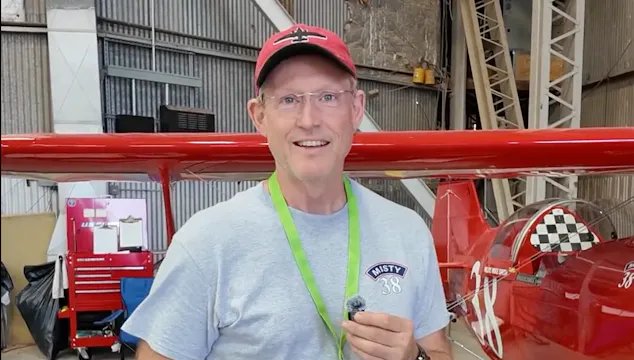Rookie Mike Smith loves the Biplane c...