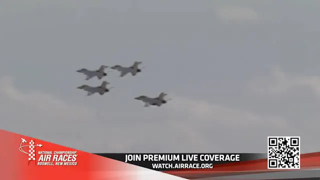 Thunderbirds close out Friday's show