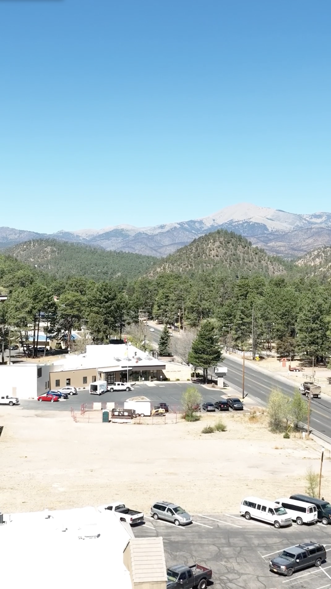 Just up the road from Roswell...Ruidoso, NM