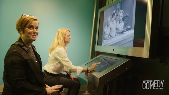 Amy Poehler visits the National Comed...