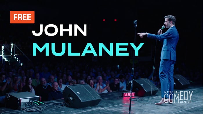 John Mulaney tours the National Comedy Center
