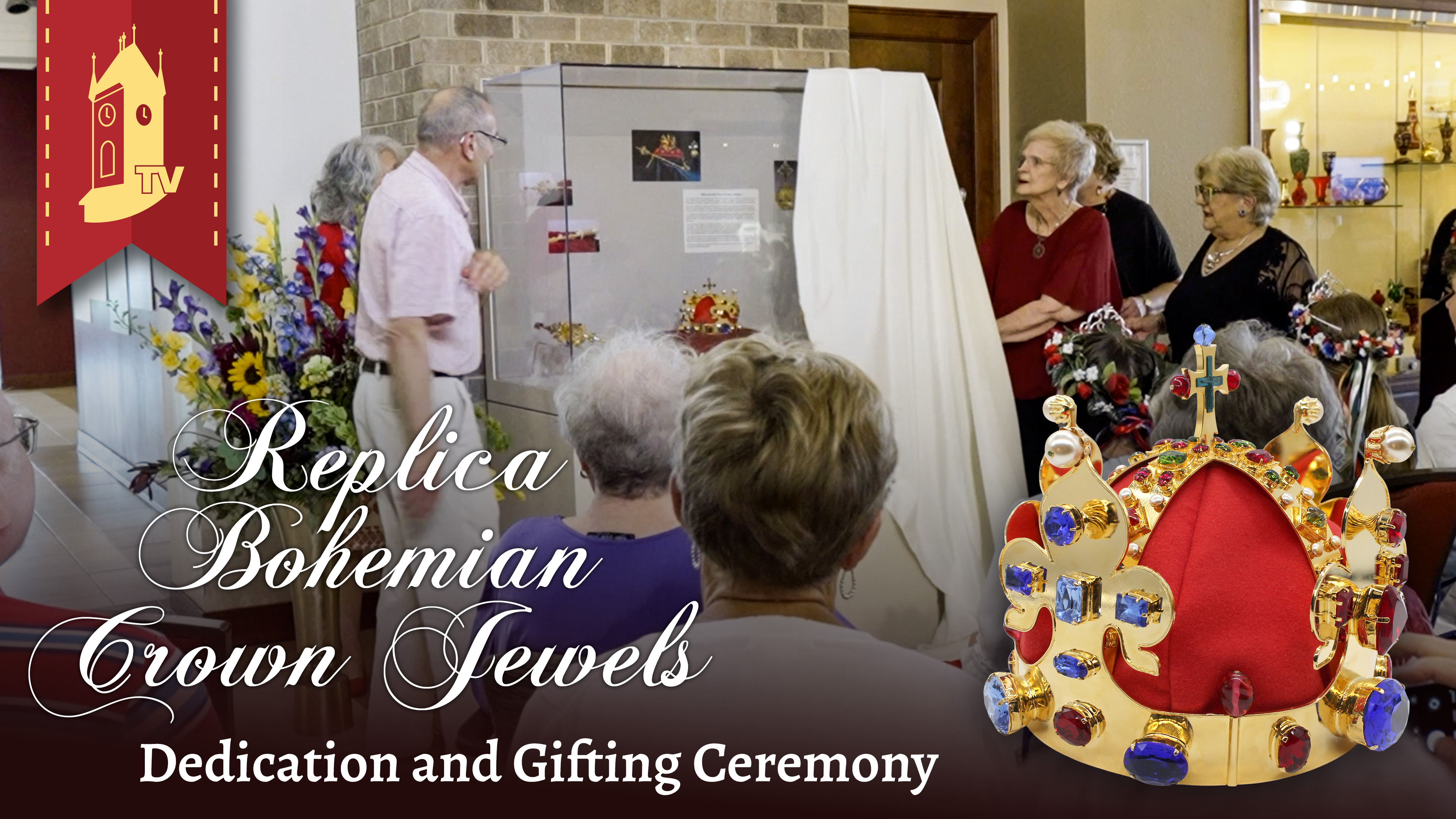 Royal Welcome: Replica Bohemian Crown Jewels Ceremony