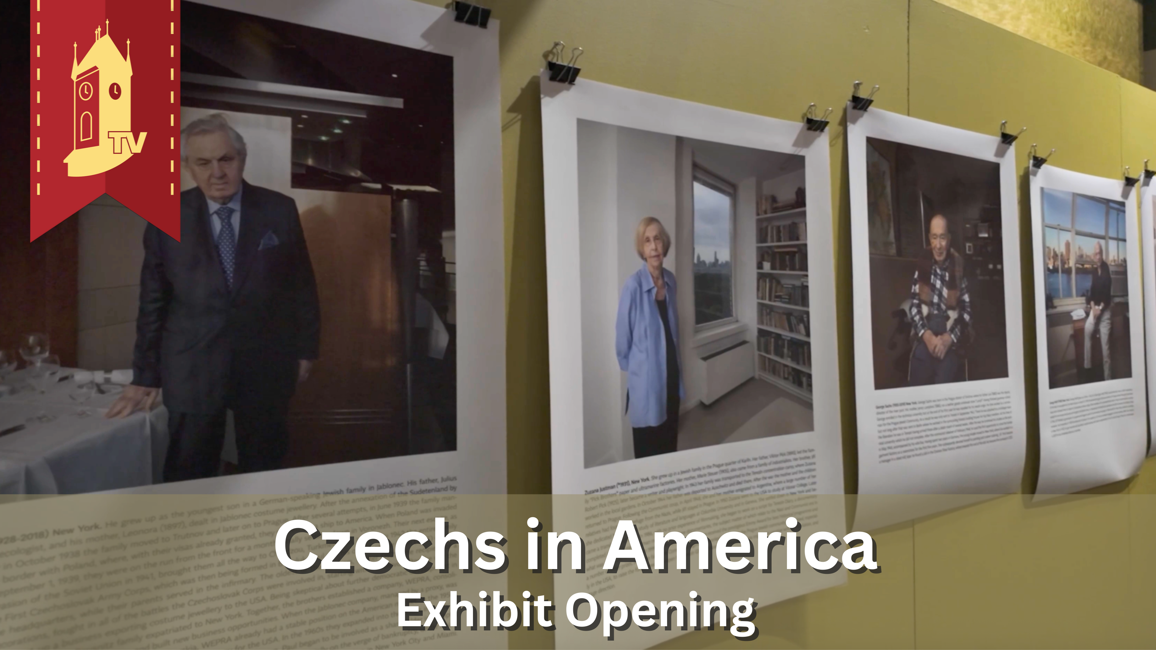 Exhibit Opening: Czechs in America