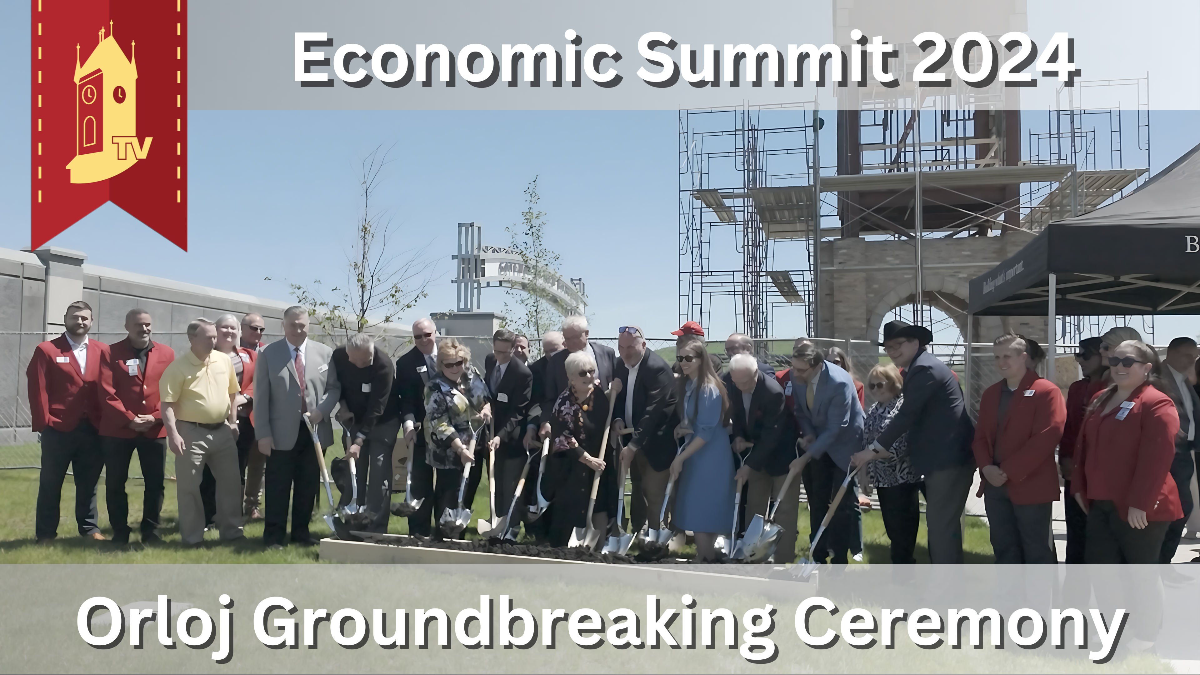 Groundbreaking Ceremony for the NCSML Clock Tower Renovation