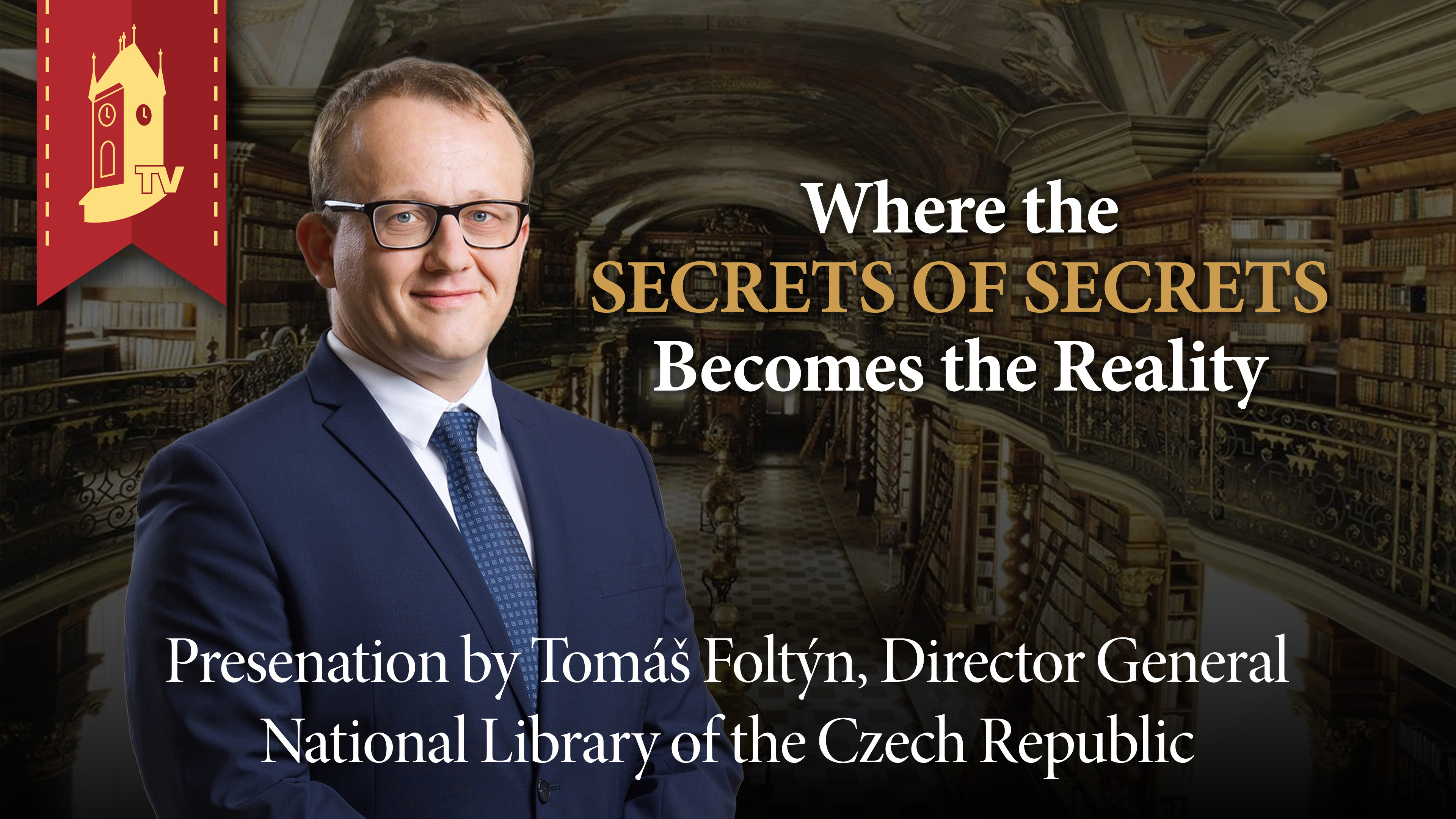 Presentation by Tomáš Foltýn, National Library of the Czech Republic