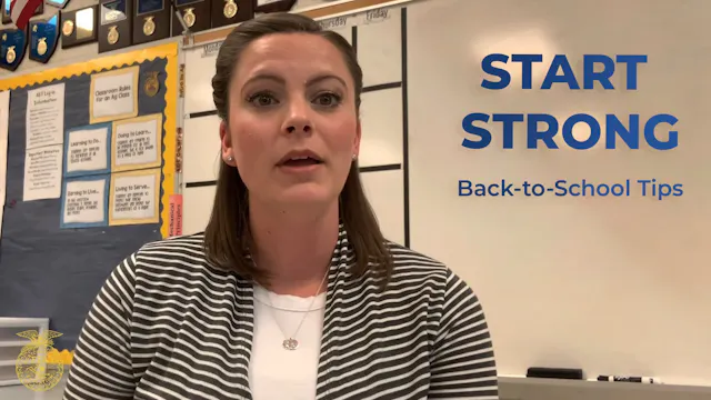 FFA Advisors' Back-to-School Tips