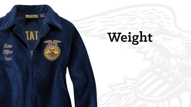 Jacket Measuring – Weight