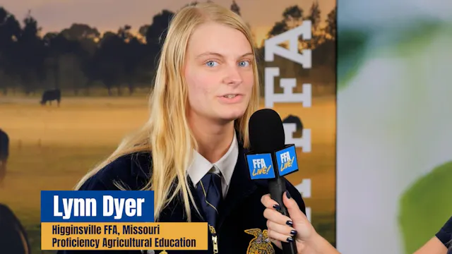Lynn Dyer 2025 Agricultural Education...